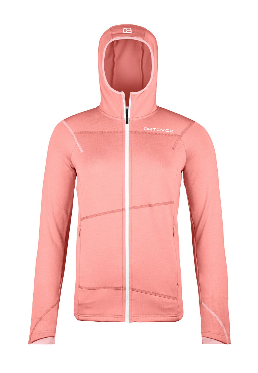 

Флисовая куртка ORTOVOX FLEECE GRID HOODY, Blossom/Light Pink