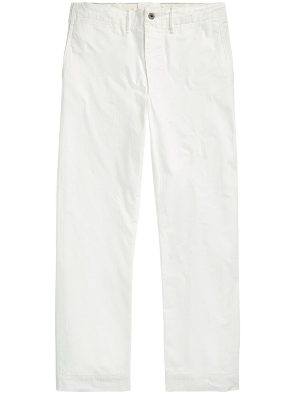 

Ralph Lauren RRL твиловые брюки с узором в елочку, белый