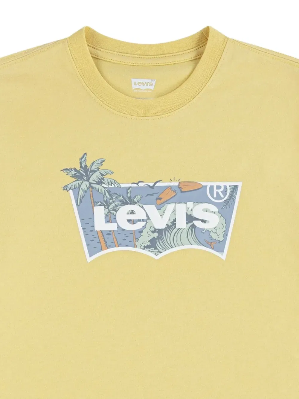 Футболка «Прилив» Levi'S Kids, желтый — фото 2