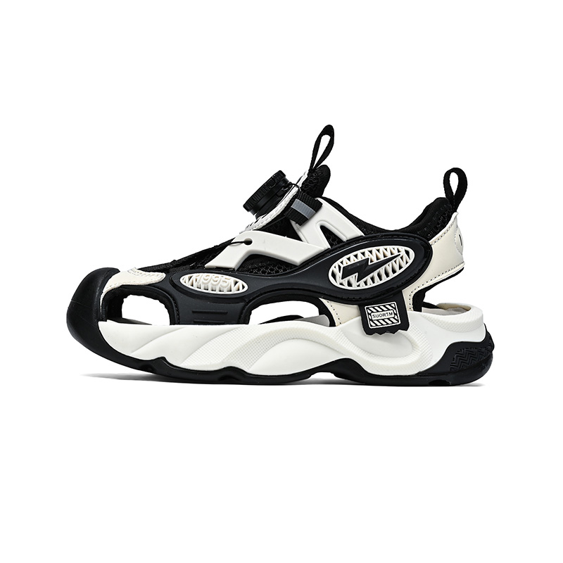 

Противоскользящие, дышащие, легкие детские сандалии для детей Izumi Chiryū, бежевый/черный