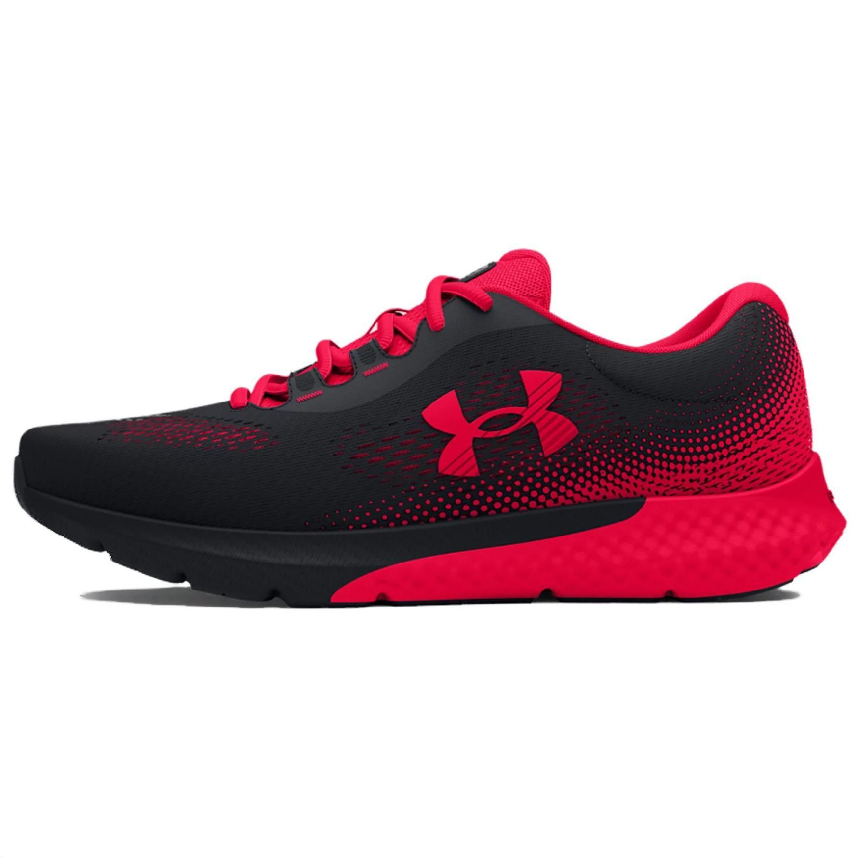 

Under Armour Дышащие и износостойкие кроссовки Rogue 4 с низким верхом, мужские, черно-красные
