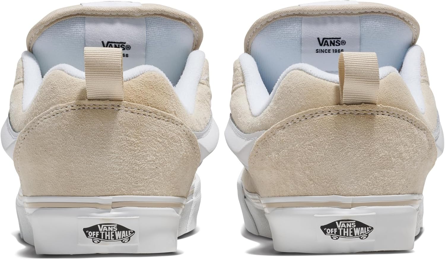 Кроссовки Vans Knu Skool для взрослых унисекс, Pig Suede Oatmeal — фото 3