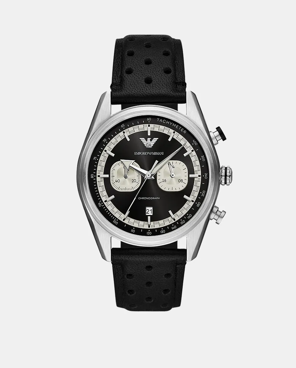 

AR11635 Мужские часы с хронографом из стали Emporio Armani, черный