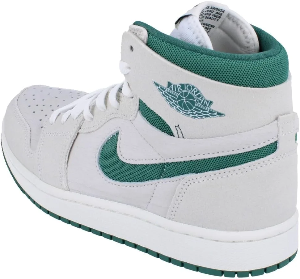 Кроссовки AIR JORDAN Jordan 1 ZM Air CMFT 2 из синтетического материала для мужчин Nike, белый/зеленый — фото 2