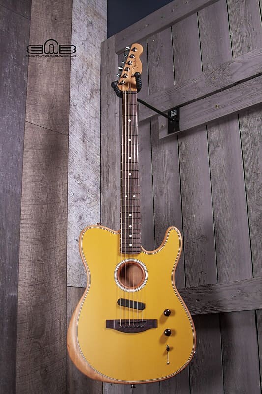 

Акустическая гитара Fender Acoustasonic Player Telecaster, Rosewood Fingerboard, Butterscotch Blonde Acoustic Electric Guitar 0972213250
