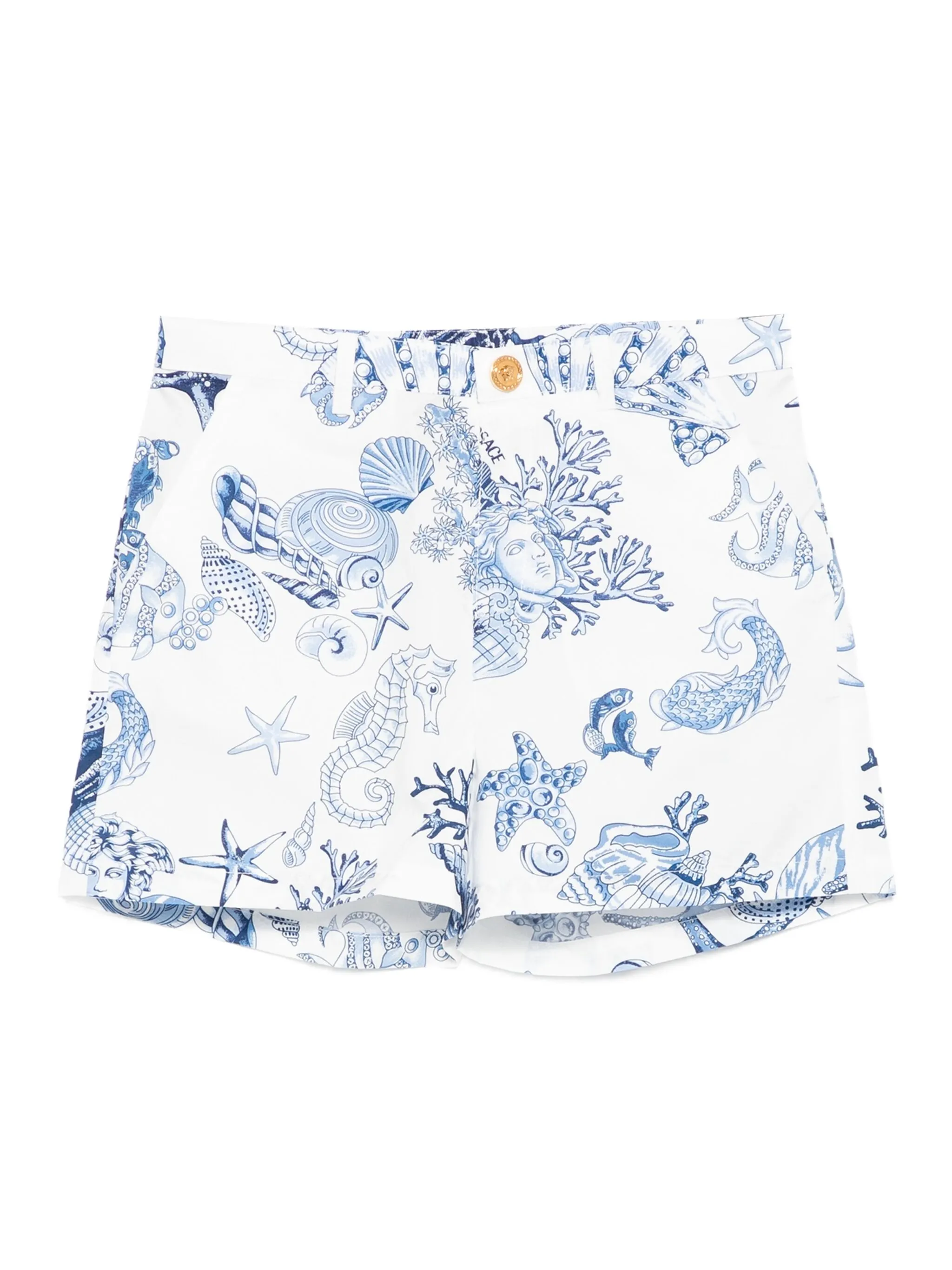 

Шорты Coral Theater Versace Kids, синий