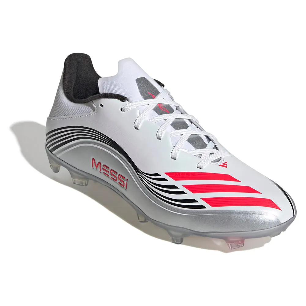 Футбольные бутсы adidas F50 Messi League FG/MG, белый — фото 4
