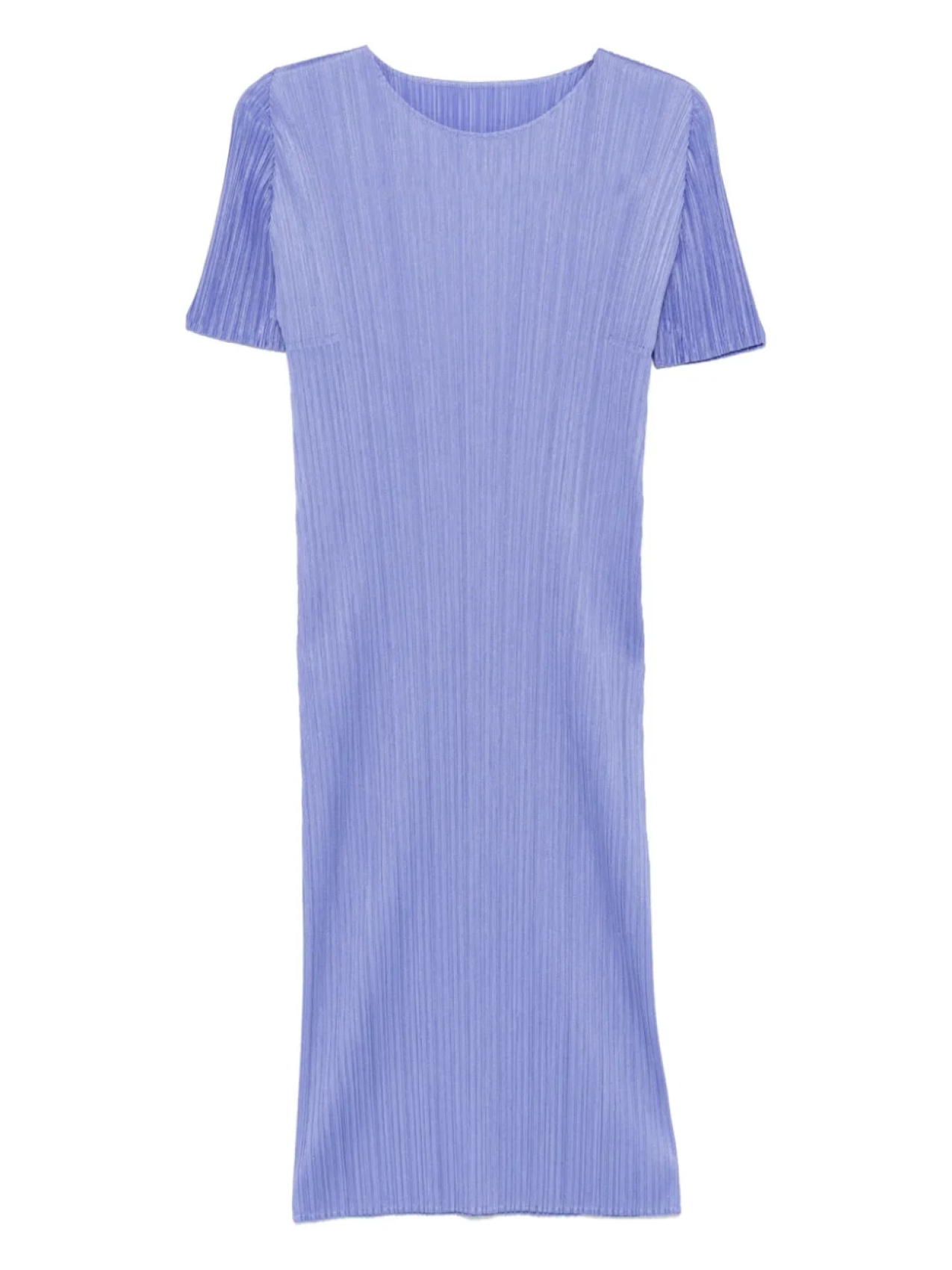 

Мартовское платье миди Pleats Please Issey Miyake, синий