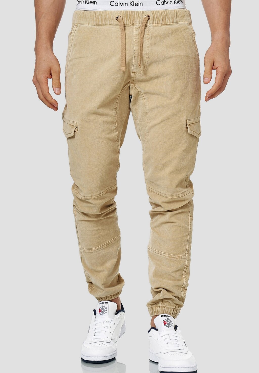 

Брюки карго Walker INDICODE JEANS, цвет beige