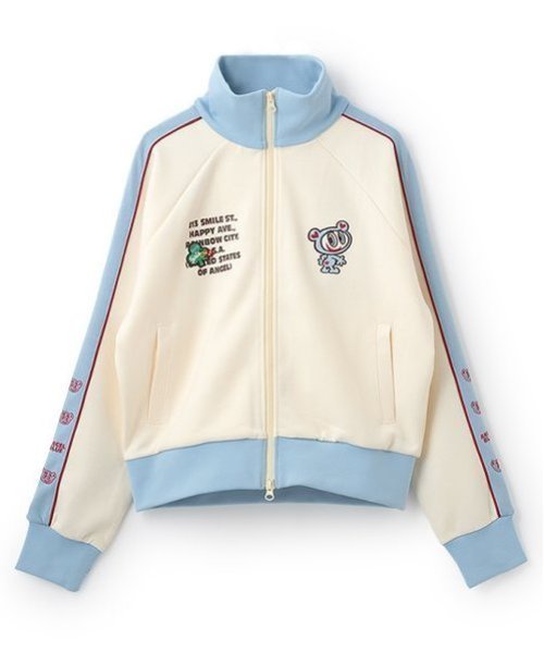 Спортивная куртка Накамура-кун Pom ponette junior, Ivory — фото 2