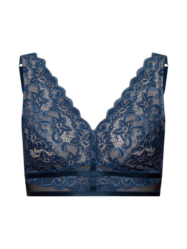 

Бюстгальтер без косточек Hanro Soft-BH Marlene, цвет mystic blue