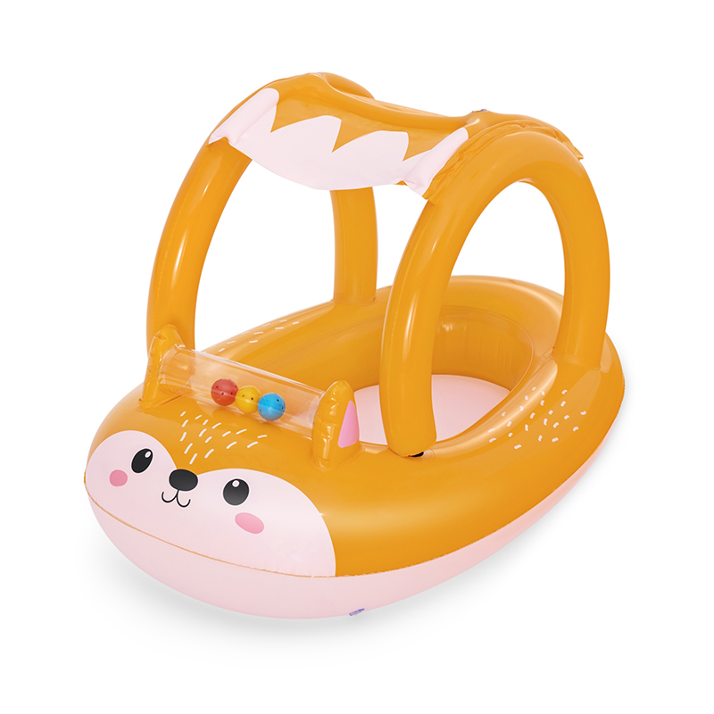 

Детский надувной круг для плавания с защитой от солнца Waterfront Sun Protection Sailboat BESTWAY