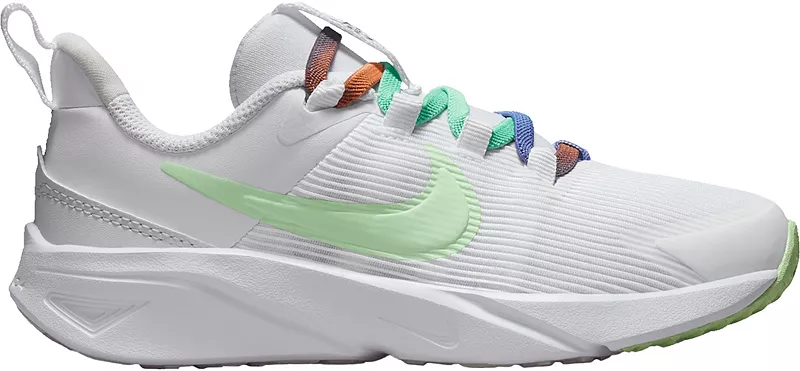 

Детские кроссовки Nike Star Runner 4 для дошкольников, белый/зеленый/оранжевый