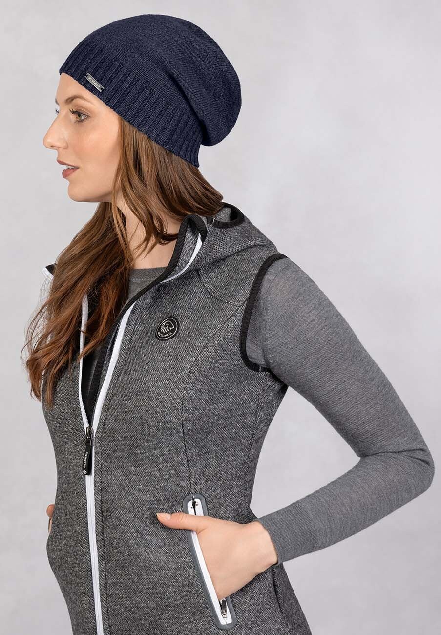 

Бейсболка KASCHMIRMÜTZE SCHWARZENSTEIN Giesswein, синий