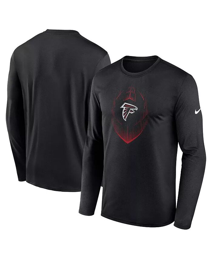 

Мужская черная футболка с длинным рукавом Atlanta Falcons Legend Icon Nike