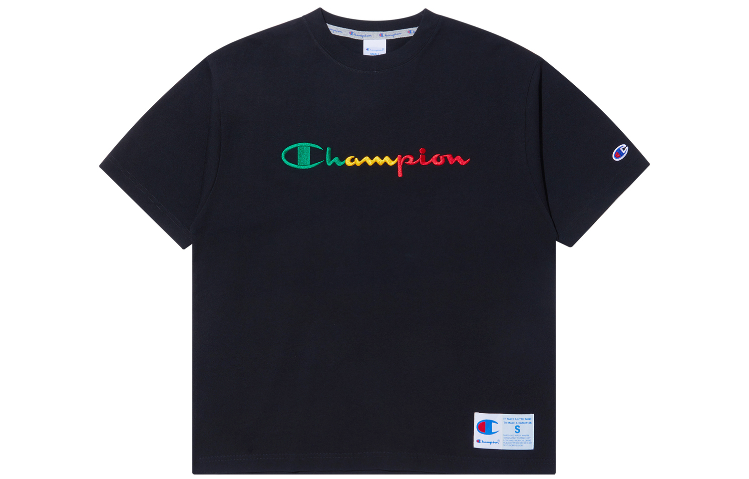 

Футболка Japan Version Unisex Champion, тёмно-синий
