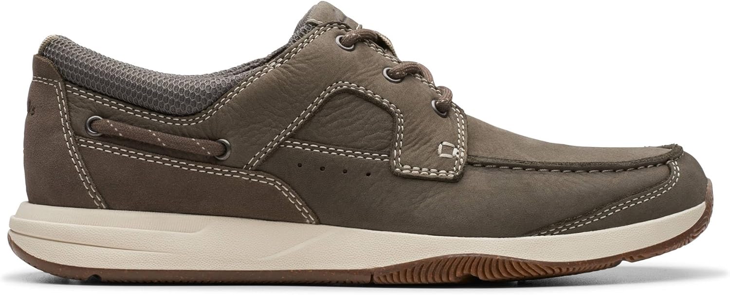 

Мужские ботинки с шнуровкой Clarks Sailview, Taupe Nubuck