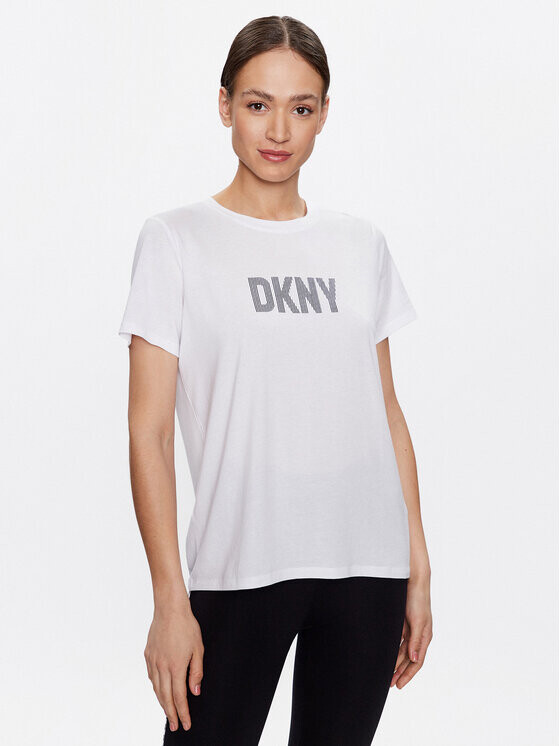 

Футболка классического кроя Dkny Sport, белый
