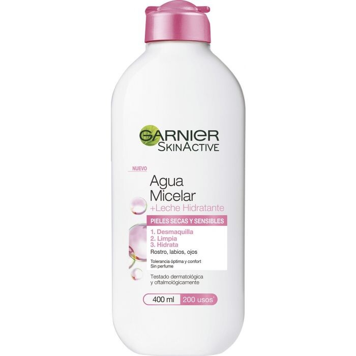

Мицеллярная вода SkinActive Agua Micelar Con Leche Hidratante para Pieles Secas y Sensibles Garnier, 400 ml