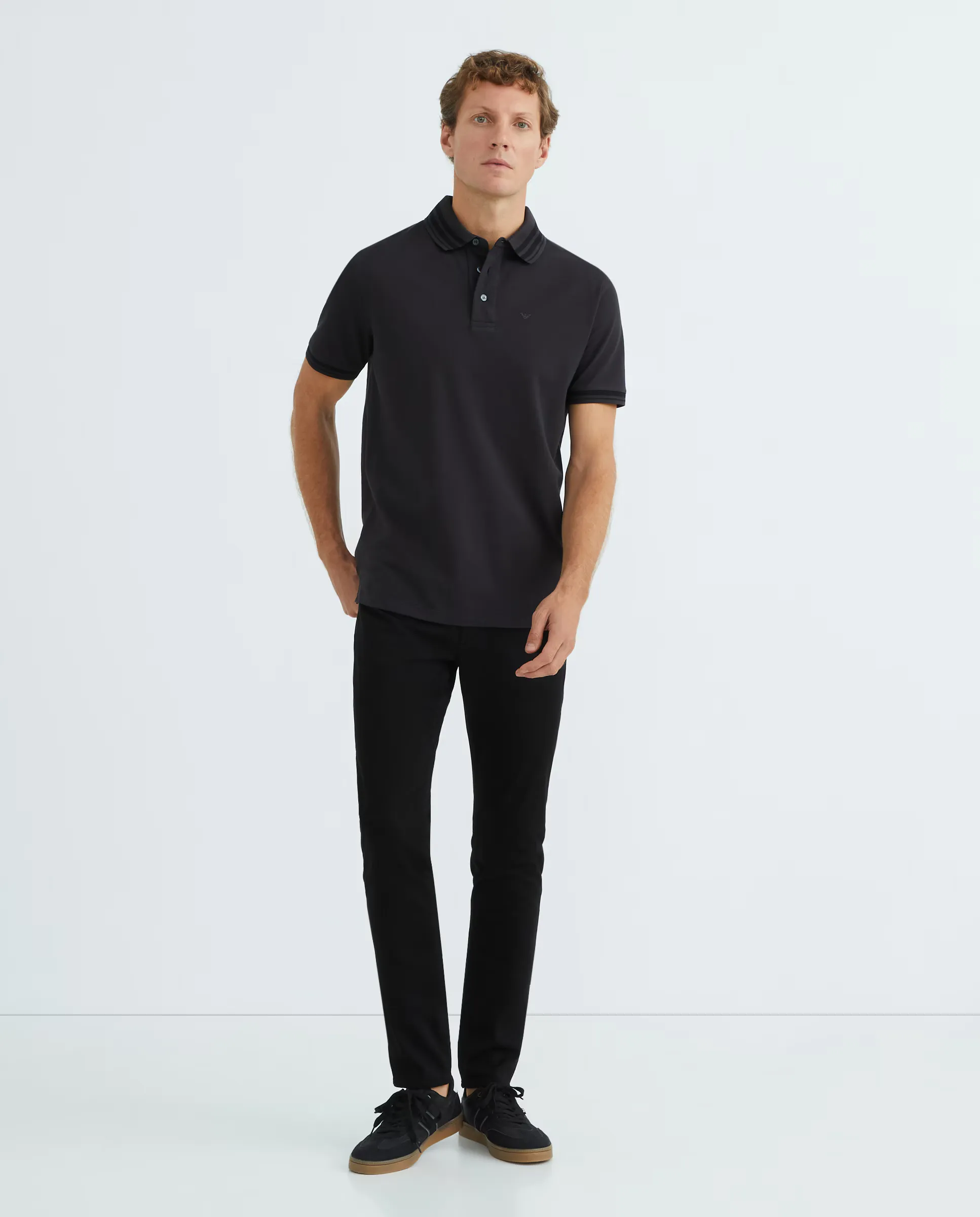 

Ковбойские джинсы J06 slim fit для мужчин Emporio Armani, черный