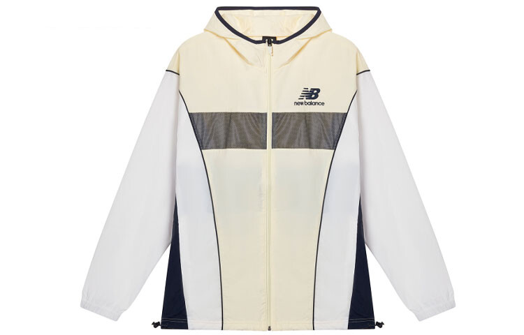 

Куртка унисекс белая New Balance, белый