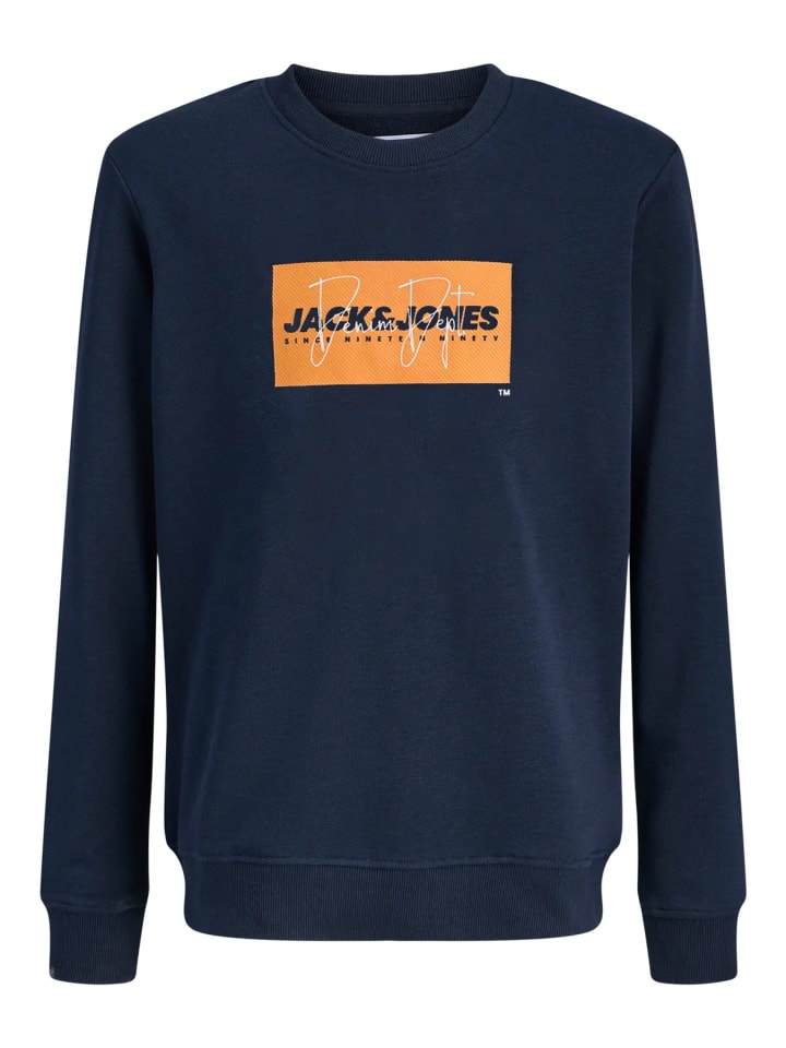 

JACK & JONES Junior Толстовка JJCOLE MNI в темно-синем пиджаке