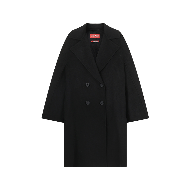 

MaxMara Studio Двубортное пальто Max Mara Licenza, Black