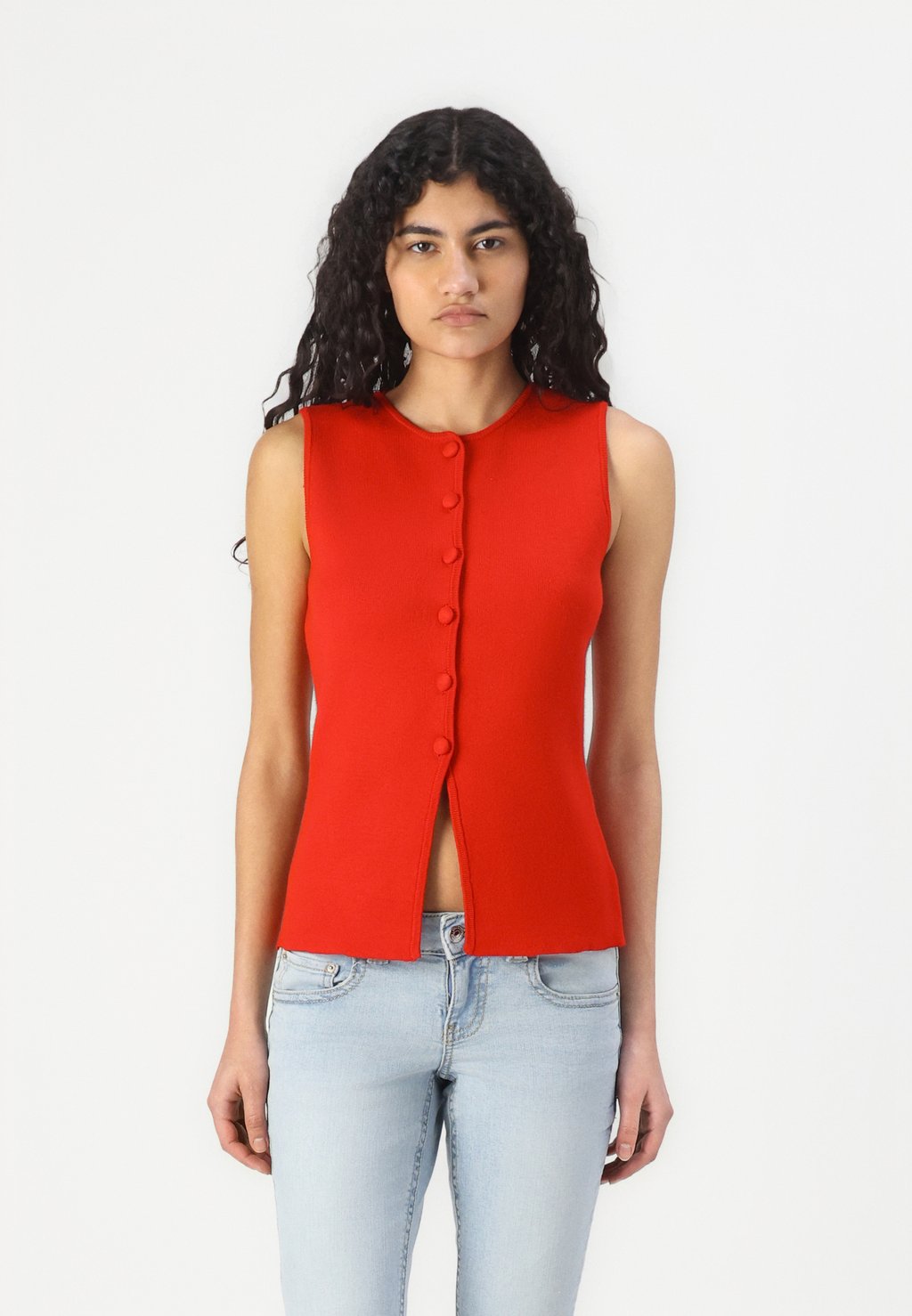

Кардиган Gina Tricot, красный