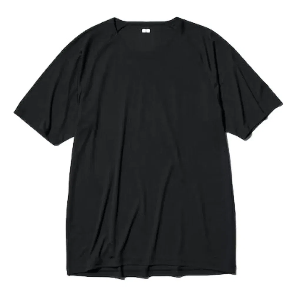 Футболка UNIQLO Dry-Ex, черная