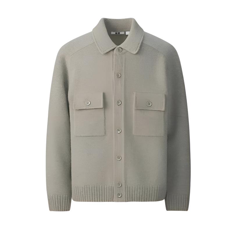 

UNIQLO Куртка унисекс светло-коричневая, Light Umber