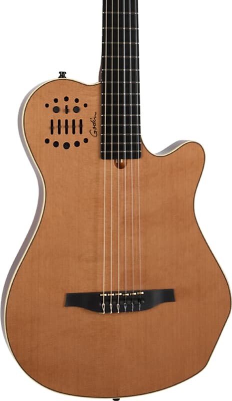 

Акустическая гитара Godin Multiac Grand Concert SA Classical Acoustic-Electric Guitar, Natural w/Bag