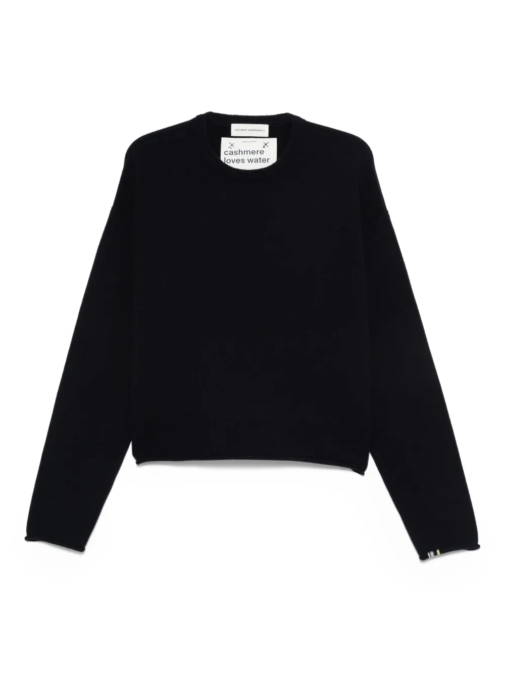 

Свитер с круглым вырезом из кашемировой смеси extreme cashmere, синий