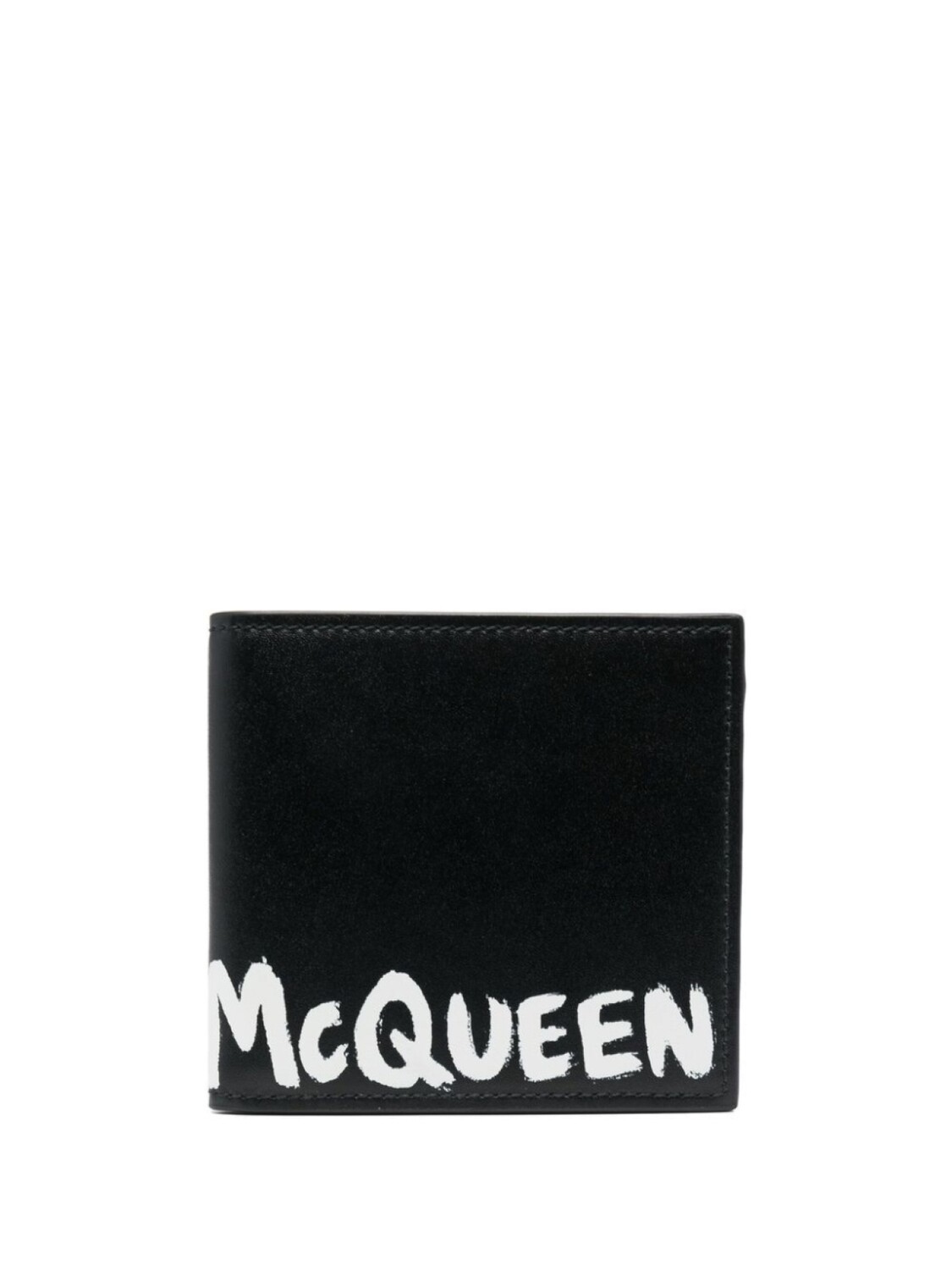 

Alexander McQueen кошелек с логотипом Graffiti, черный