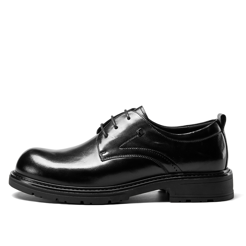 

YEARCON Повседневные кожаные туфли мужские Low top Brown