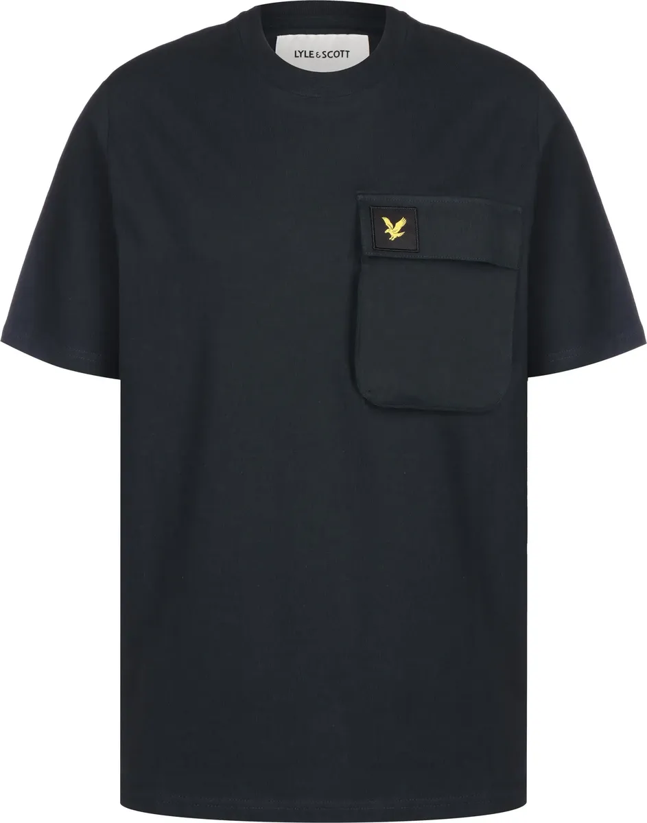 

Футболка Lyle & Scott "Мужская футболка Lyle & Scott с карманом " Lyle & Scott", синий