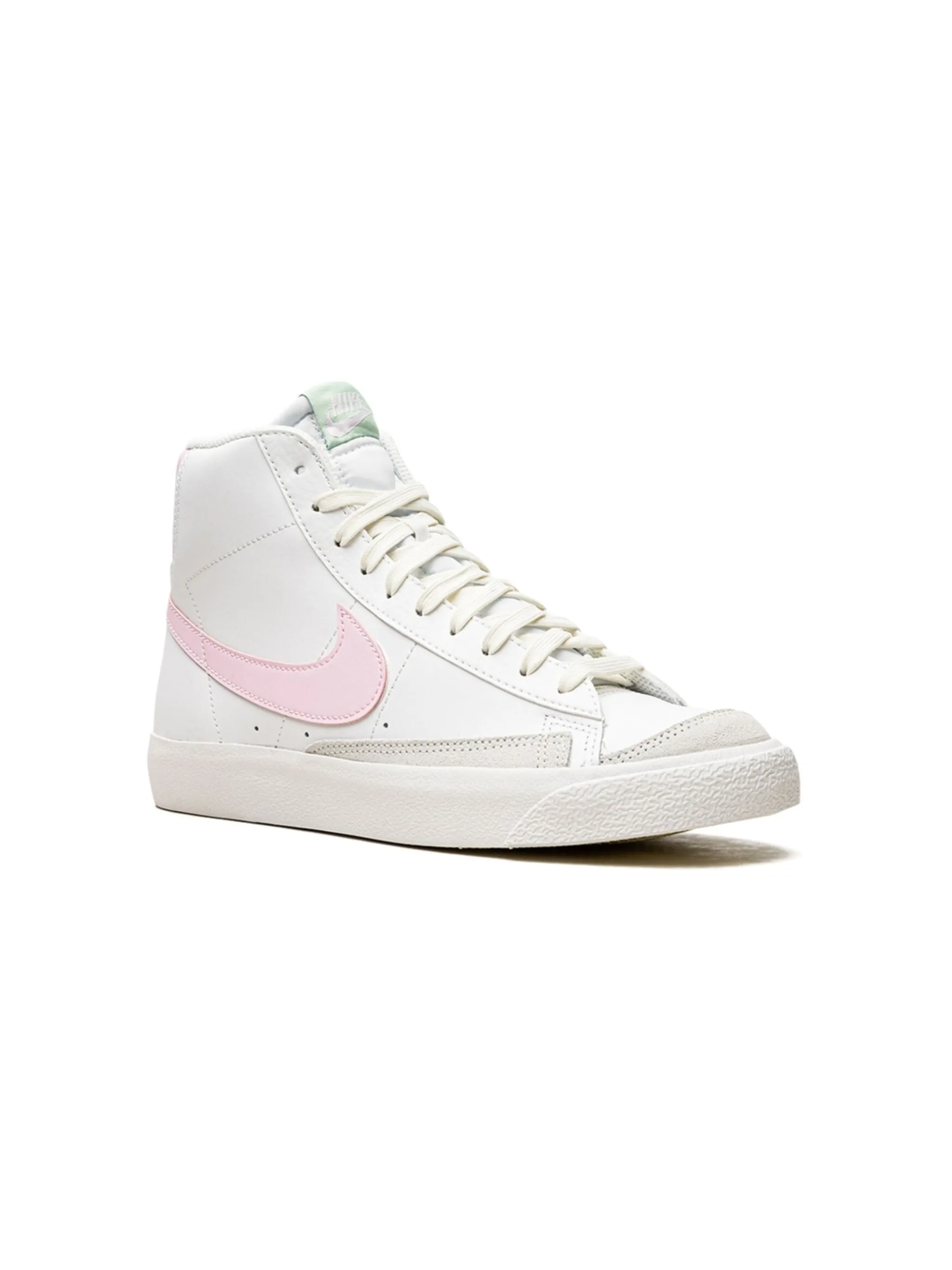 

Высокие кеды Blazer Mid 77 White/Pink Nike Kids, белый