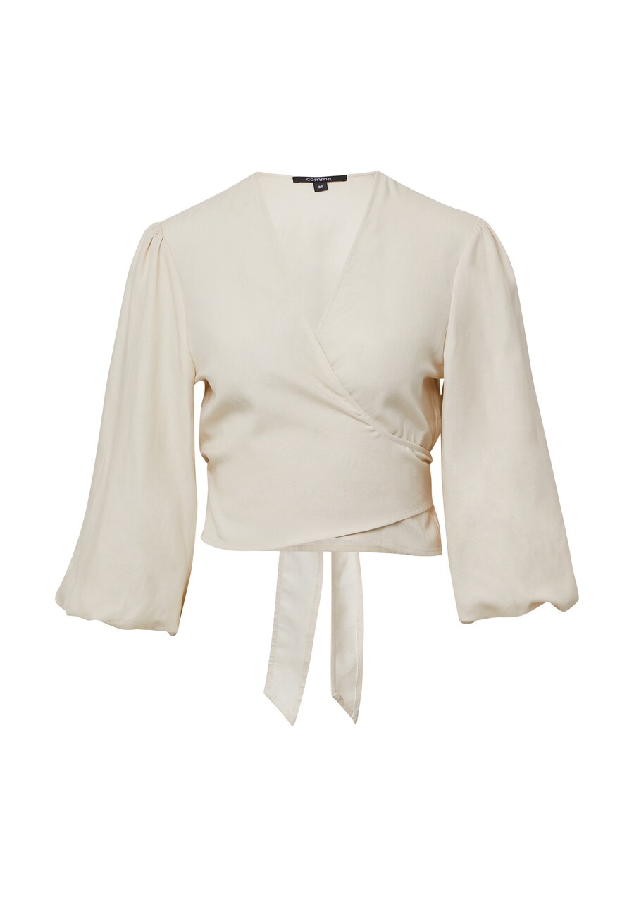 

Блуза COMMA Comma x Füsun Lindner, Ecru