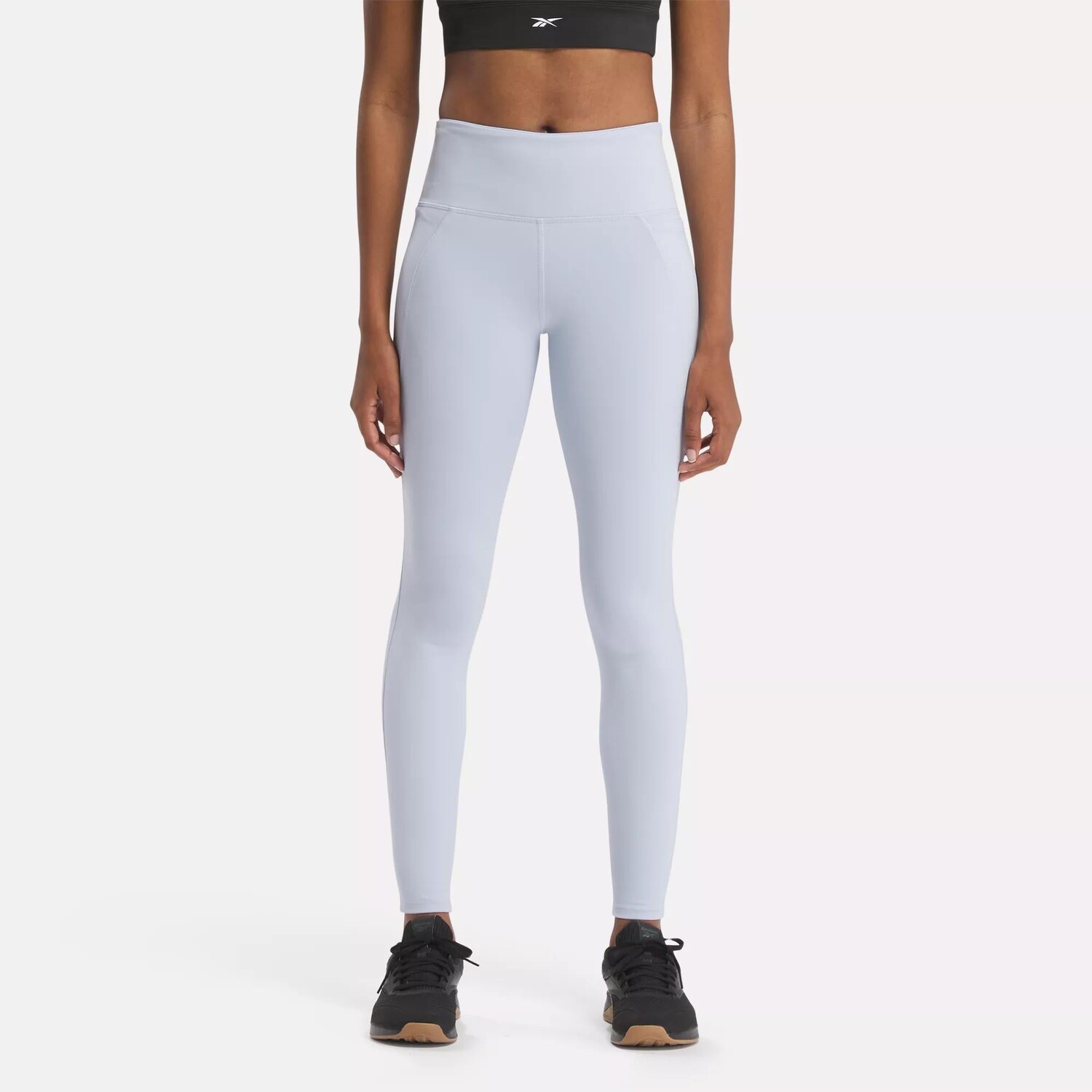 

Люксовые леггинсы с высокой посадкой Reebok, цвет Pale Blue