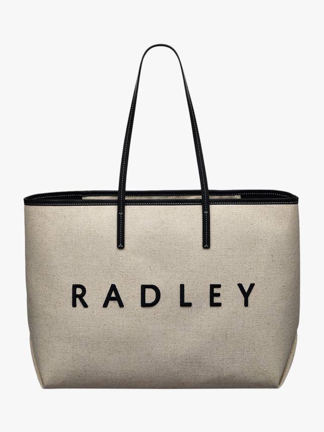 

Сумка-тоут Sutherland Row из льняной смеси Radley, Black