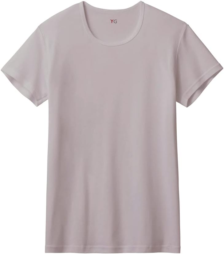 

Мужская футболка GUNZE с круглым вырезом, 100% хлопок, YG YN0013, серый