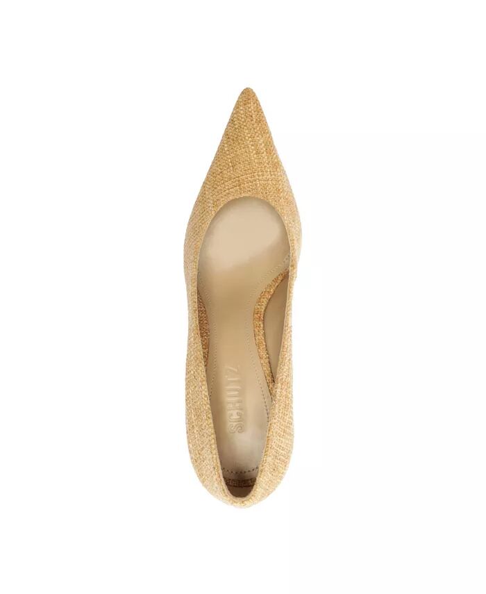 Женские туфли-лодочки Lou Slip On Schutz, коричневый/бежевый — фото 4