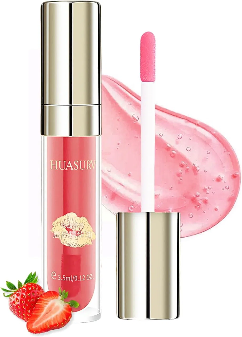 Масло для губ Qwesure Xixi, Strawberry, 1 шт