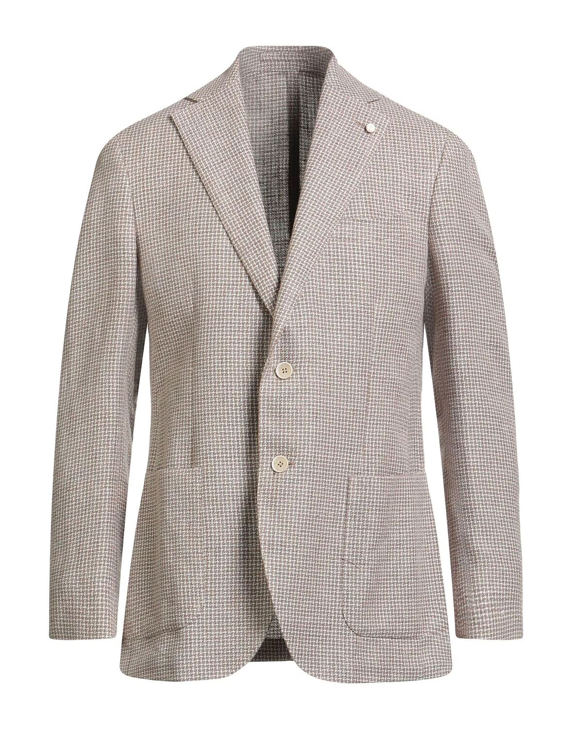 

Блейзер Luigi Bianchi Mantova, серый