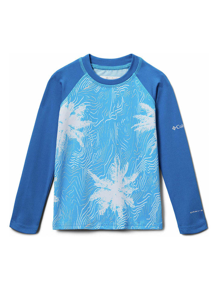 

Лонгслив Columbia, цвет hellblau/blau