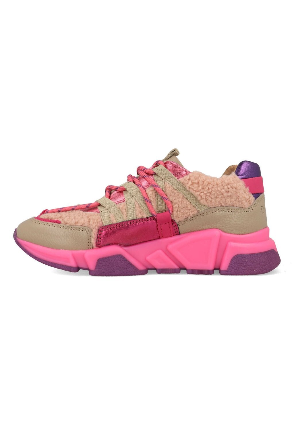 Кроссовки низкие LOS ANGELES TEDDY B9101-88-5619 DWRS, цвет pink