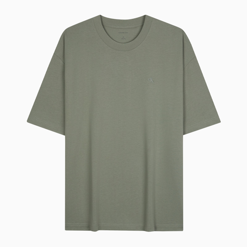 

SS25 Футболка Unisex Calvin Klein, pez-светло серый зеленый