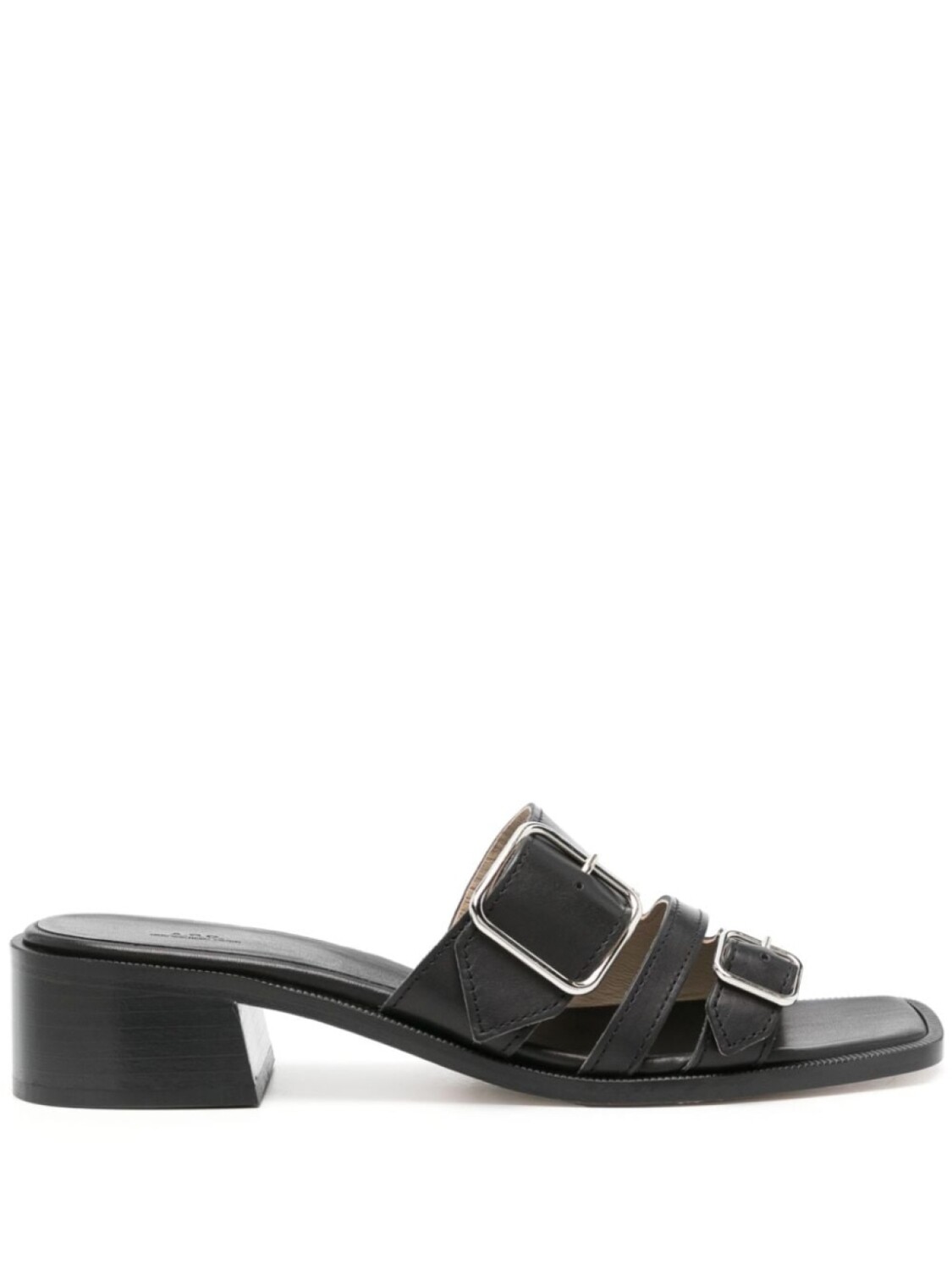 

A.P.C. мюли Aly Á Talon 50, черный