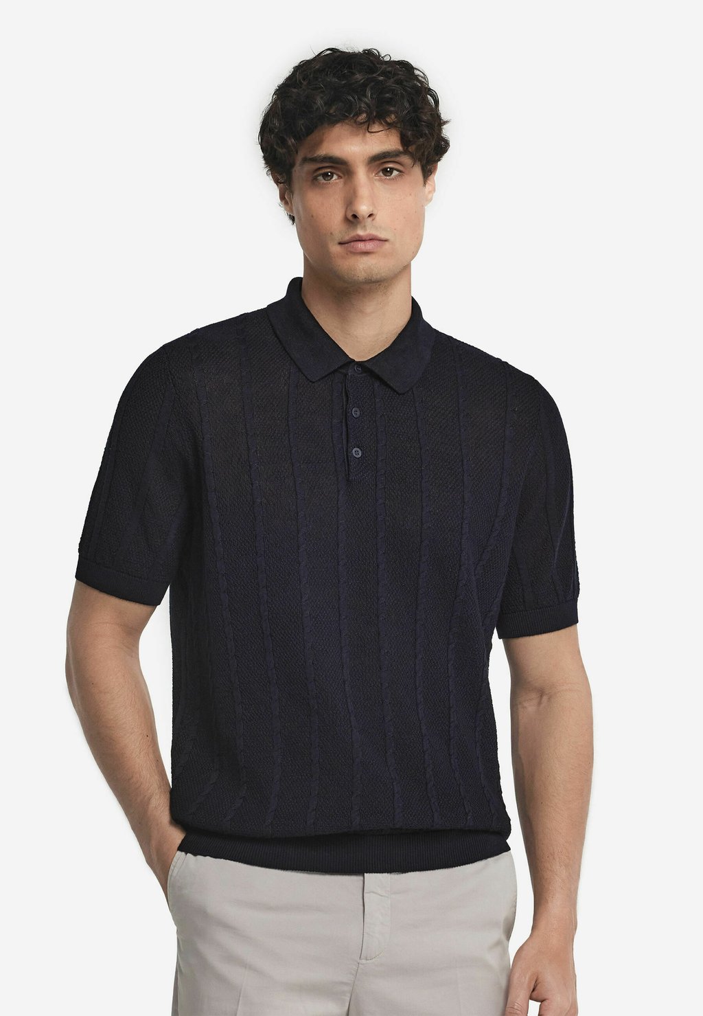 

Рубашка поло Falconeri, цвет Blau Navy Blue