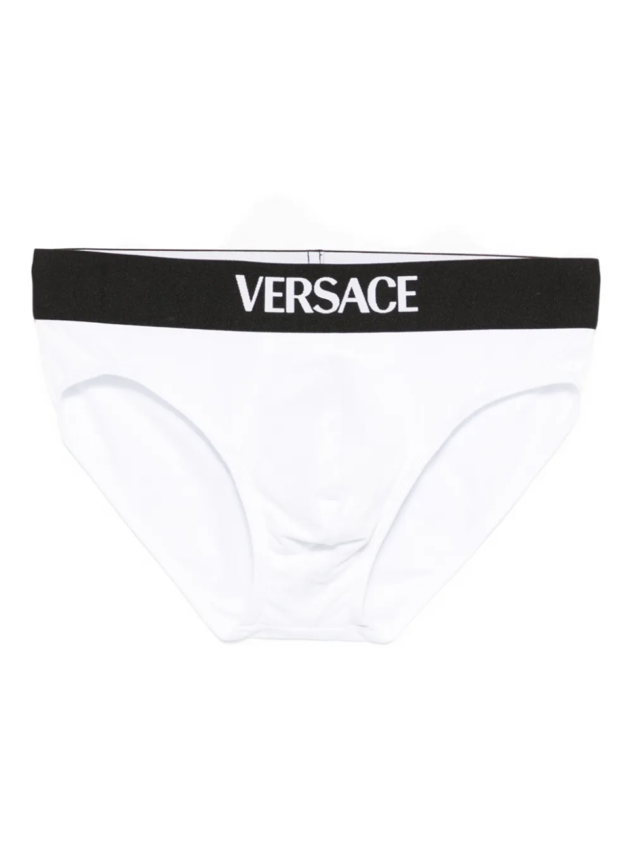 

Трусы-брифы с логотипом Versace, белый