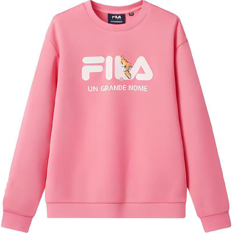 

Толстовка Lingxiu для подростков FILA KIDS, розовый